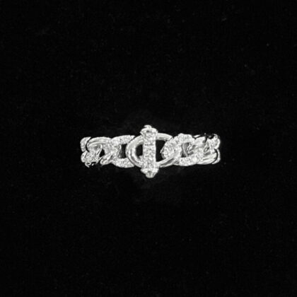 Curb Chain Buckled Ring